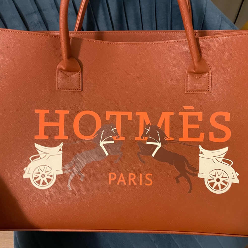 Hotmes Vegan Leather Tote